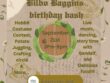 Bilbo Baggins Birthday Party