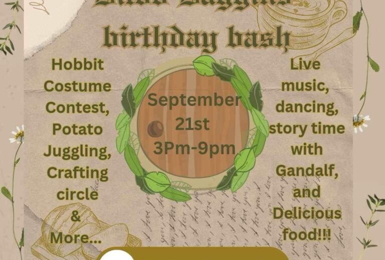 Bilbo Baggins Birthday Party